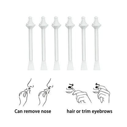 Nose Wax Kit | There are Wax and Applicators | Hair Removal Kit for Men and Women Painless removal of nose hair cleaning